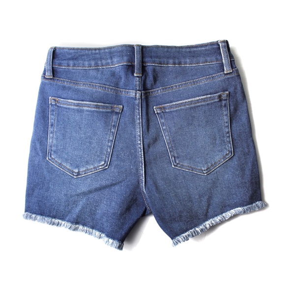 Just USA Denim Frayed Hem Shorts Medium - Picture 3 of 5